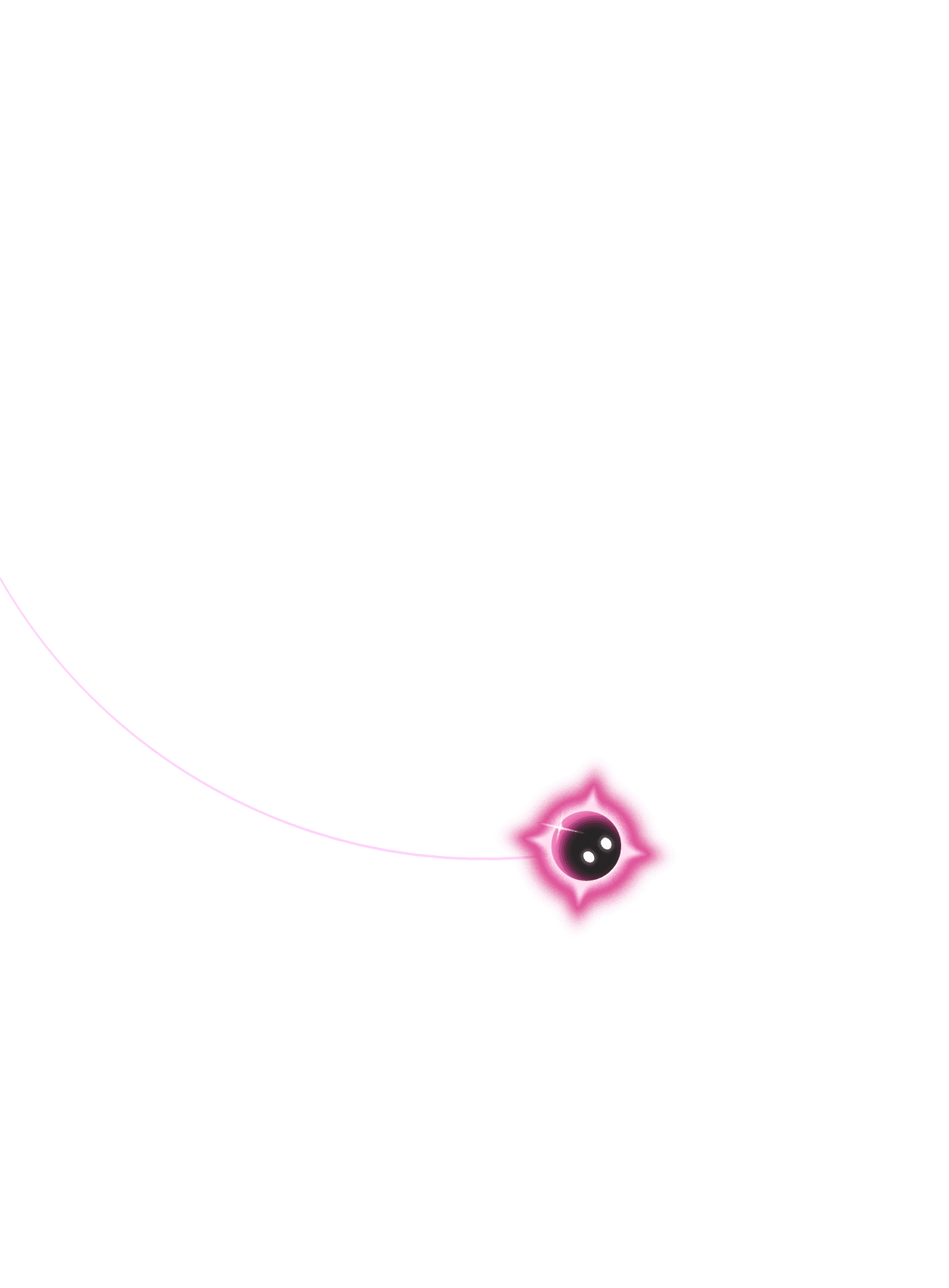 Tax Guru support orb with motion trail